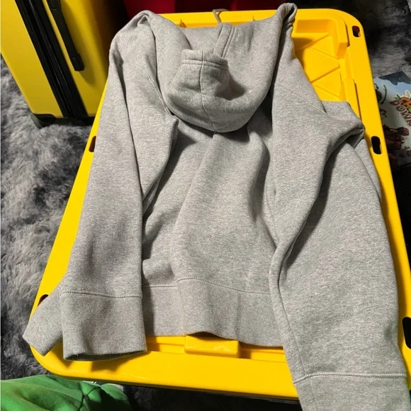 Nike SB Gray hoodie with Red Swoosh and Blue Script - Picture 3 of 3